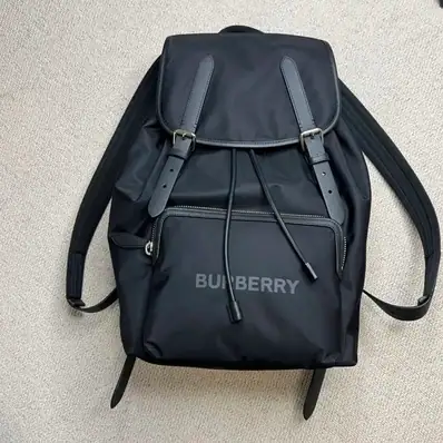 Burberry Backpacks — bag, real photo
