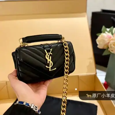 Saint Laurent Chain Bag — bag, real photo