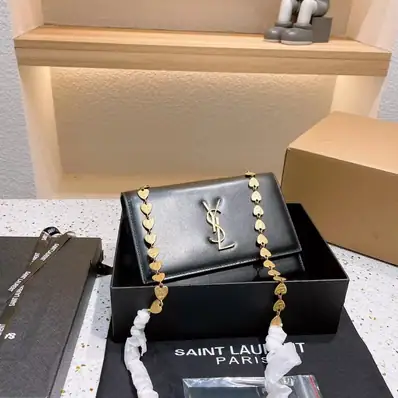 Saint Laurent Chain Bag — bag, real photo