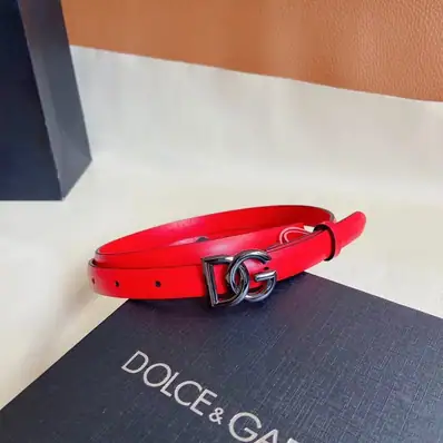 Dolce Gabbana Leather Belt — belt, real photo