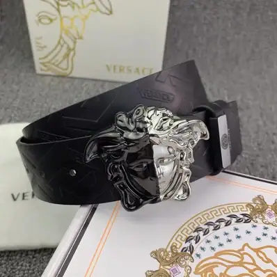 Versace Leather Belt — belt, real photo