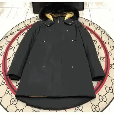 MOOSE KNUCKLES Down Jacket — jacket, real photo