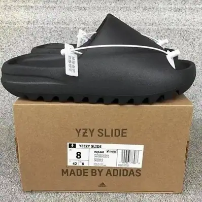 Adidas Yeezy Slide Slides — slides, real photo