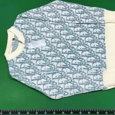 Gucci GG Supreme Balenciaga Prada Dior Louis Vuitton Logo — knitwear, real photo