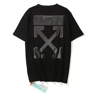 Off-White Arrow Print T-Shirt — T-shirt, real photo